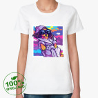 Женская футболка органик