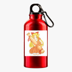 Металлическая бутылка 400 мл UV-DTF