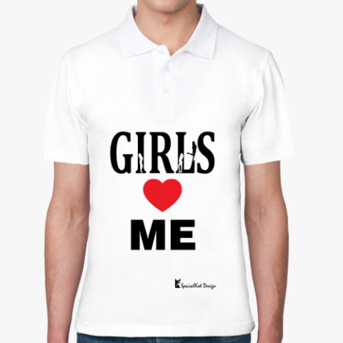 Рубашка поло Girls Love Me