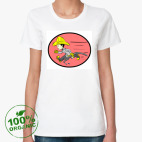 Женская футболка органик