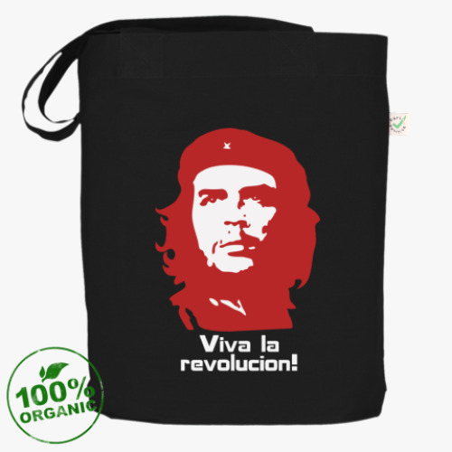 Сумка шоппер с принтом 'Че Гевара'