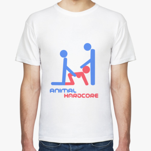 Футболка animal hardcore
