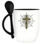 Кружка с ложкой