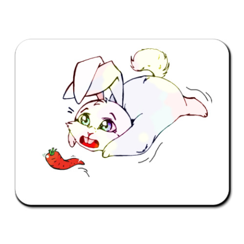 Коврик для мыши побег морковки