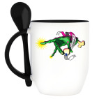 Кружка с ложкой