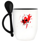 Кружка с ложкой