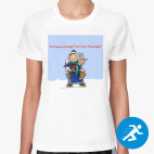 Женская спортивная футболка