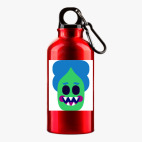 Металлическая бутылка 400 мл UV-DTF