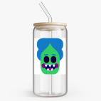 Банка с бамбуковой крышкой