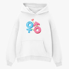 Толстовка худи оверсайз