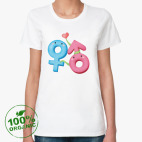 Женская футболка органик