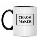 Кружка двухцветная