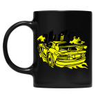 Кружка цветная UV-DTF