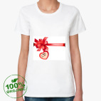 Женская футболка органик