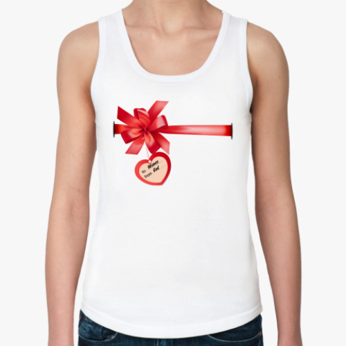 Женская майка с принтом To women from God