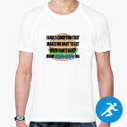 Мужская спортивная футболка