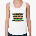 Женская майка