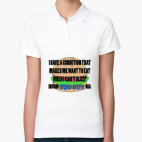 Женская рубашка поло