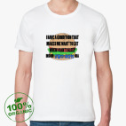 Мужская футболка органик