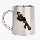 Кружка металлическая