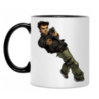 Кружка двухцветная