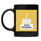 Кружка цветная UV-DTF