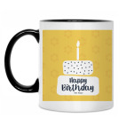 Кружка двухцветная