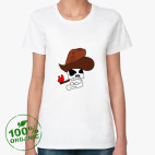 Женская футболка органик