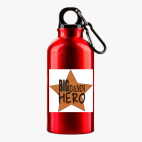 Металлическая бутылка 400 мл UV-DTF