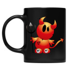 Кружка цветная UV-DTF