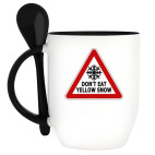 Кружка с ложкой