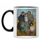 Кружка двухцветная