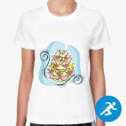 Женская спортивная футболка