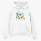 Толстовка худи оверсайз