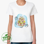 Женская футболка органик