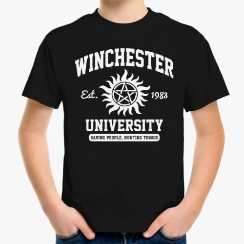 Детская футболка Winchester University
