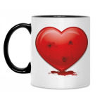 Кружка двухцветная