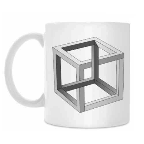 Кружка Невозможный Куб 3D