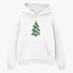 Толстовка худи оверсайз