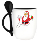 Кружка с ложкой