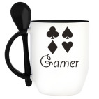 Кружка с ложкой