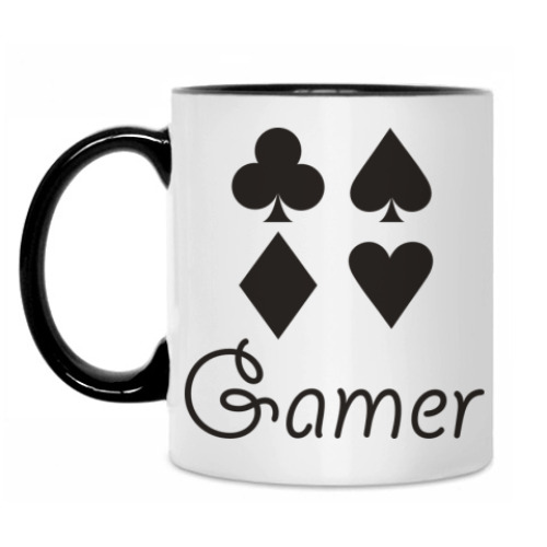 Кружка с принтом Gamer