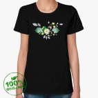 Женская футболка органик