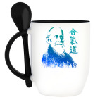 Кружка с ложкой