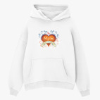 Толстовка худи оверсайз