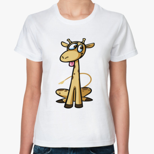 Классическая футболка Жираф