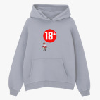 Толстовка худи оверсайз