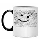 Кружка двухцветная