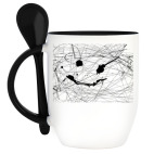 Кружка с ложкой