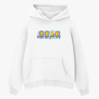 Толстовка худи оверсайз